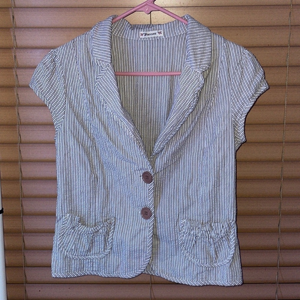 Forever striped professional vest (measurements in photos)